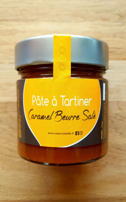 Cass'noisette | Pâte à tartiner caramel au beurre salé