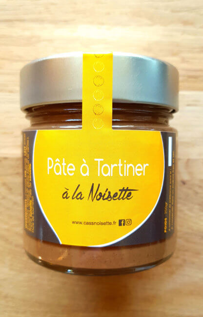 Cass'noisette | Pâte à tartiner aux noisettes