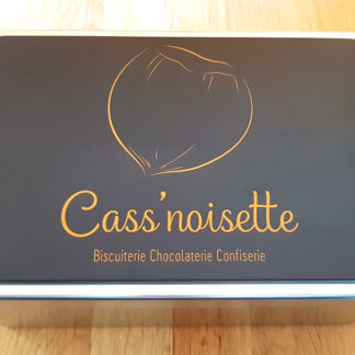 Cass'noisette | Coffret cadeau, la boite à biscuits de 450 g